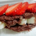 横丁とうふ店 最上川千本だんご - いちごくん(こしあん)