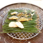 焼き鮎（2人分）