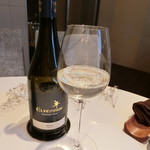 ジョンティ アッシュ - 主人が飲んだ白ワイングラス(1,000円)