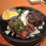 Matsuya Yakiniku Sutexe-Ki - ハンバーグもお肉も想像以上に美味しかったです♫