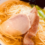 煮干しつけ麺 宮元 - 丹波黒どり(塩)