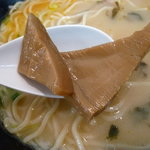 らー麺　つけ麺　二刀流　麺無双 - コリコリメンマ