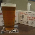 ビアパブ・ひらら - 試験醸造８号、ベルジャンブロンドＭ（500円）