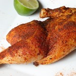 Roasted domestic young chicken (1/2 chicken)