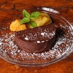 Chocolate marquise, black pepper accent