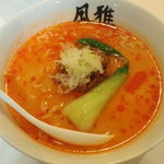 Fuugashokudou - 担々麺（ラー油２杯）