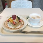 カフェ・ディ・フェスタ - ホワイトデーワッフル 2017/03/02