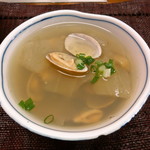 Miyachan - あさりと冬瓜のスープ