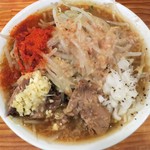 にかいや - ラーメン＋トッピング全部