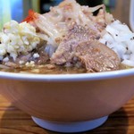にかいや - ラーメン＋トッピング全部