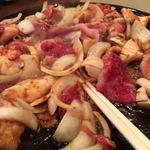 ホルモン天国 - 甘辛いすき焼き