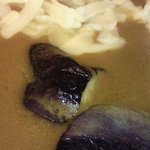 チキンとナス・チーズのカレー
