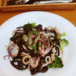 アンティカ オステリア マジカメンテ - 小ヤリイカのビーゴリ・スクーリ～♬