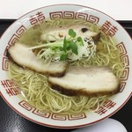 中華そば しば田 - 小田急催事限定「白醤油そば」1090円（「小田急町田店 小田急改装前のうまいものめぐり」）