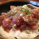 海鮮食房 若狭湾 - ネギトロ入り海鮮漬け丼