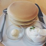パンケーキ リストランテ - プレーンパンケーキ バニラホイップトッピング