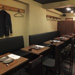 創作鉄板 粉者牛師 - オトナ向けの店内