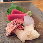 SUSHI てさく - 本マグロ、金目鯛、スズキ、ミル貝