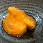 明道町中国菜 一星 - 国産ホワイトアスパラとフカヒレの煮込み、サンラータン