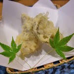 なか栄 - かき天ぷら