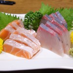 なか栄 - とろサーモン＆かんぱち