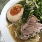 ラーメン処 のんちゃん - チャーシューは牛肉になります