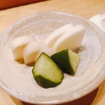 鳥しき - 2018.4.  お新香