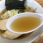 麺屋十郎兵衛 - 煮干拉麺あっさり650円…ノンオイルのスッキリしたスープ