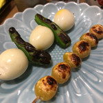 鳥福 - 鳥福(うずらの卵、ぎんなん)