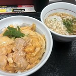 なか卯 - 親子丼セット￥630