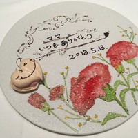 ラ ペ - 母の日のプレートをお願いしました。