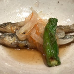 鮨 とかみ - 稚鮎、南蛮ソースかけ