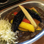 カレーの市民アルバ - 彩り野菜カレー（小盛）