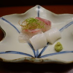 木山 - 駿河湾のあおり烏賊と和歌山の石鯛