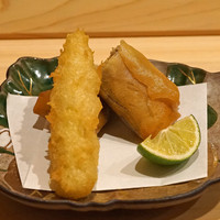 はらまさ - スッポンの春巻きとヤングコーンの唐揚げ