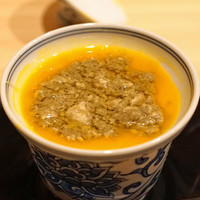 はらまさ - オホーツクの毛蟹の茶碗蒸し