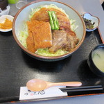 とんかつ 川久 - 【川久丼　１２００円】