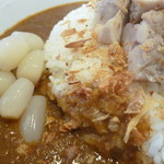 CURRY＆DINING BAR e-two - インドマン？ライスチキンアップ