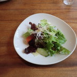 trattoria  quattro - ランチセットのサラダ