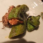 炭火割烹 いふき - 万願寺ししとうときぬかつぎ