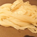 炭火割烹 いふき - 稲庭うどんアップ