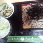 Mugitoro Tsutaya - ざる山菜そば