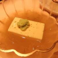 炭火割烹 いふき - ごま豆腐