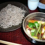 そば 法師人 - 鴨せいろ　1200円