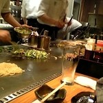 お好み鉄板 すみれ - 菫カウンター