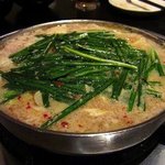 博多もつ鍋 やま中 - 牛もつ鍋　みそ味　二人前　￥2,730（￥1,365×2）