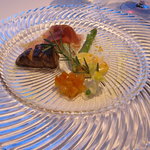 アルジェント - フォアグラのロースト　オレンジの香り