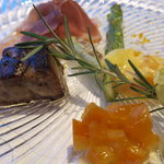 アルジェント - フォアグラのロースト　オレンジの香り