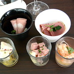 カフェアロンジ - オードブル5種