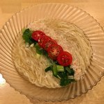 饗 くろ喜 - 5/17のみ昼夜各30食限定「冷やし毛蟹そば」2200円